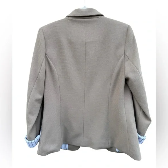 41 Hawthorn Beige Blazer with Striped Lining - Picture 2 of 4